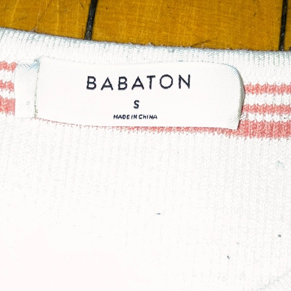 Striped halter crop top - Picture 2 of 8